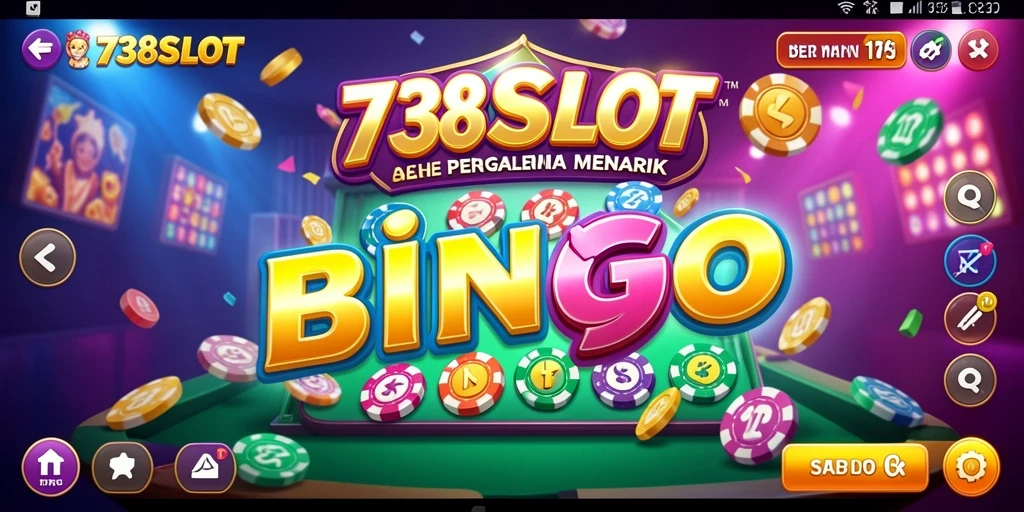 Tangkapan layar gameplay Bingo di 738SLOT yang seru.