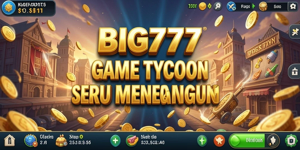 Tampilan seru gameplay bisnis dalam BIG777.