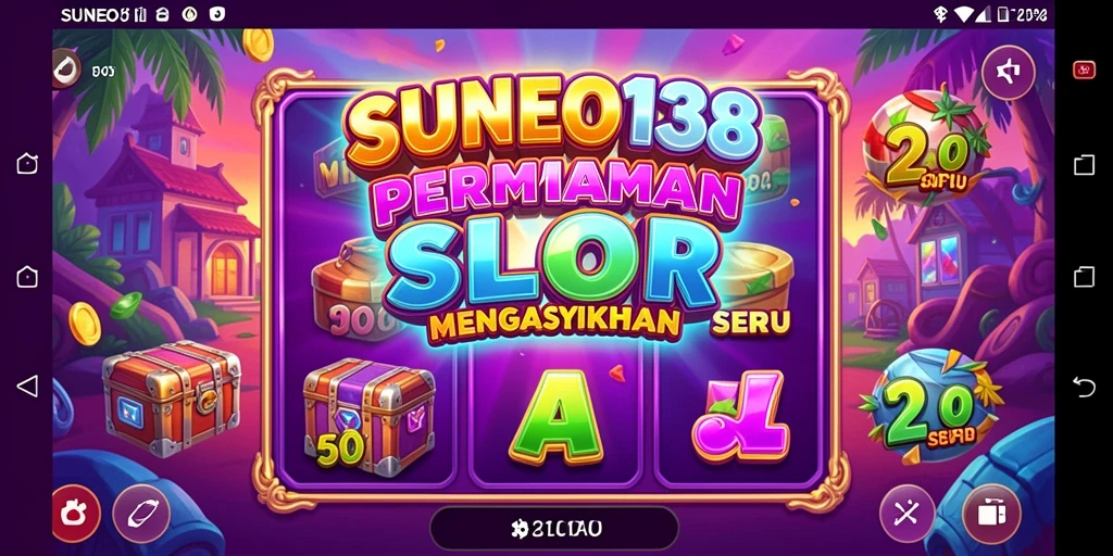 Tampilan utama SUNEO138 dengan gameplay Slot yang menegangkan.