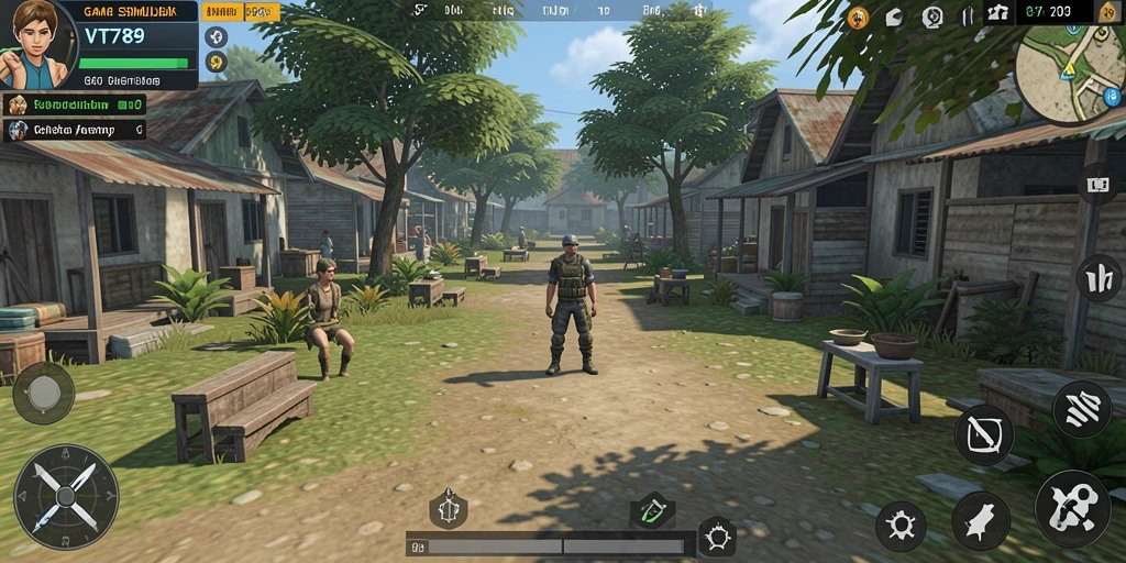 Gameplay VT789 yang menarik dan penuh warna dalam simulasi kehidupan.